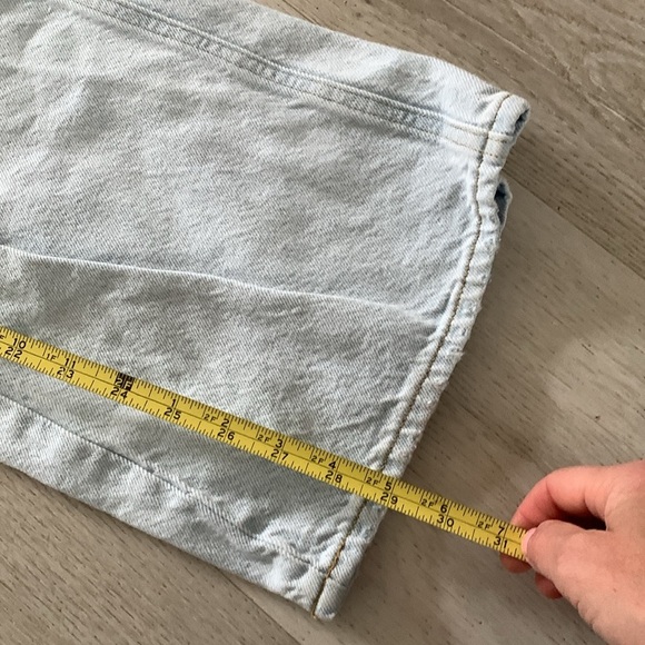 Low rise baggy‎ pacsun jeans distressed light blue distressed size 22 - Picture 6 of 13